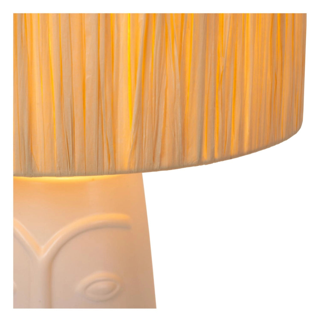 Lampada da tavolo art déco 1 luce ceramica VISO Lucide