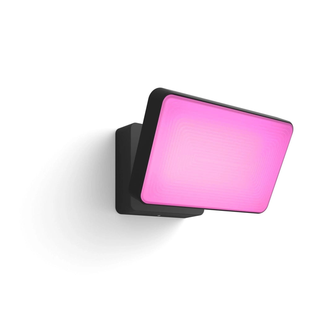 Philips 17435-30-P7 Hue White and Color ambiance Proiettore per esterni Discover LED 2300 lm IP44 regolabile con app e voce colore Nero