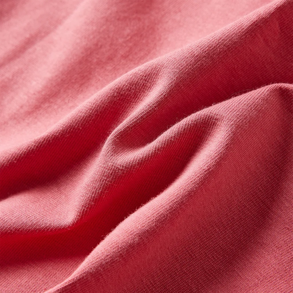 Maglietta da Bambina a Maniche Lunghe Rosa Antico 92 13609