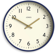 Orologio da Parete | Design Moderno e Versatile | 30 cm | Blu Scuro | Numeri Facili da Leggere | Adatto per Cucina, Salotto o Ufficio