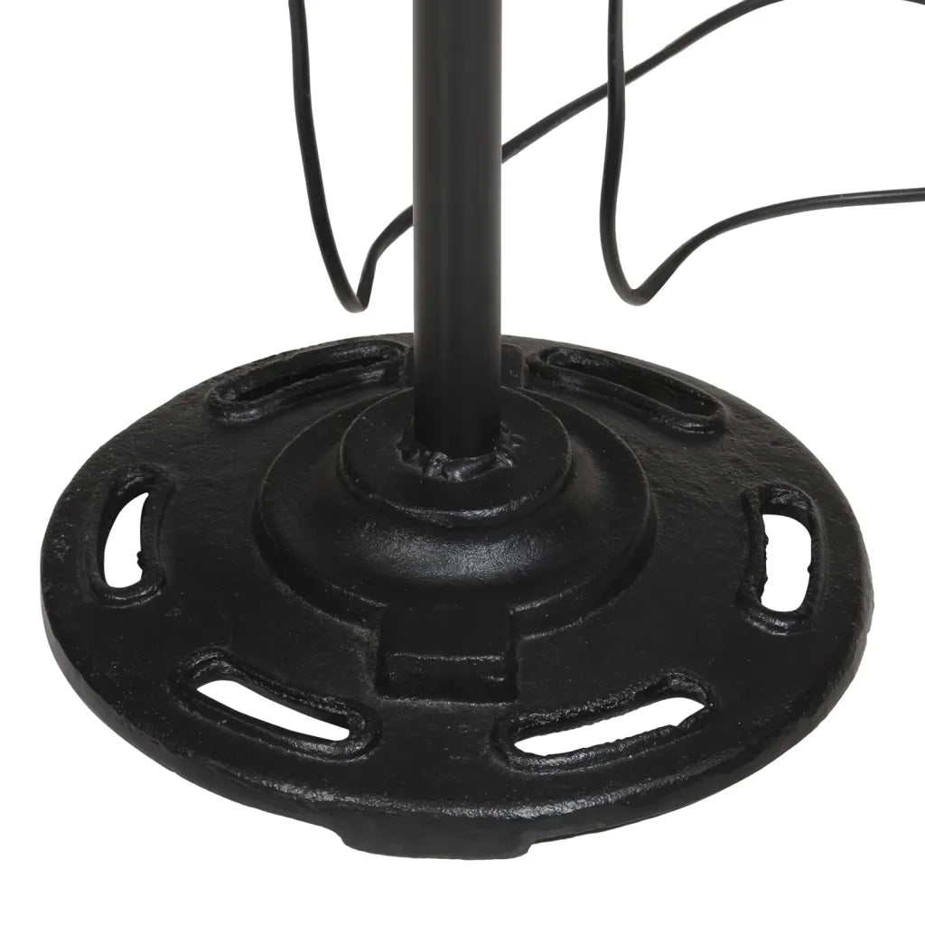 Lampada da Terra 25 W Rosso Anticato 25x25x90/140 cm E27 CFW3447930