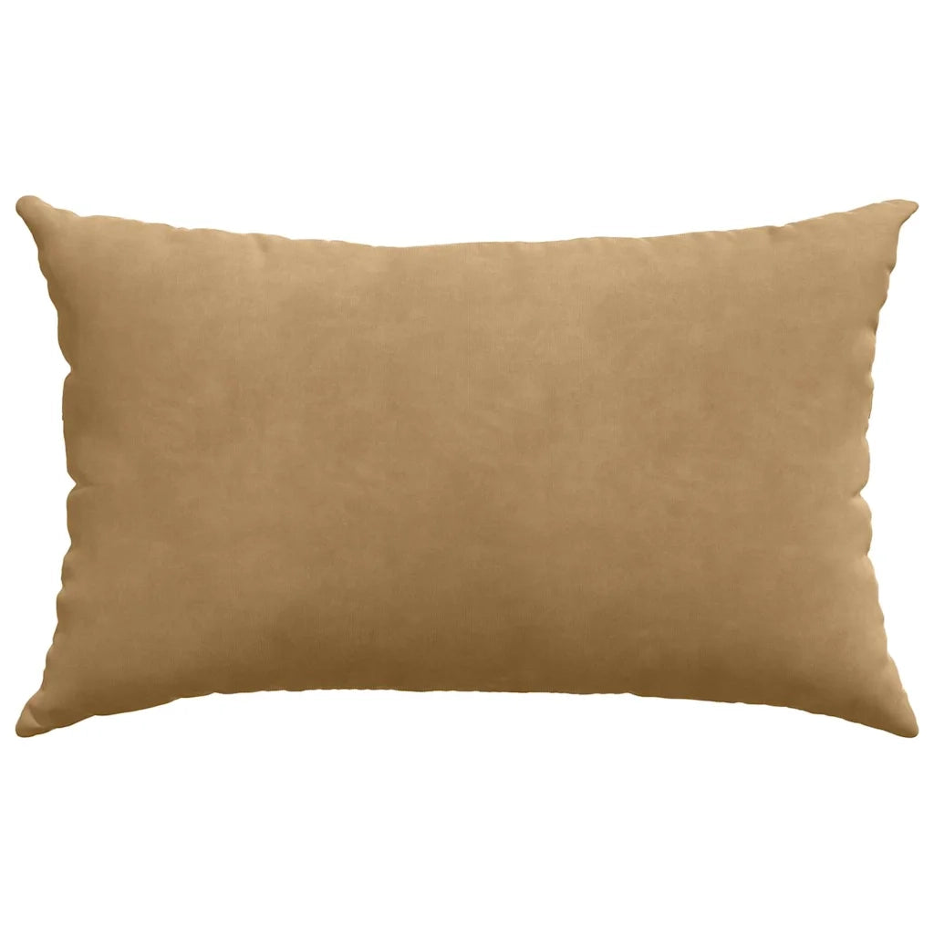 Cuscini da Divano 2 pcs Marrone 50 x 30 cm Tessuto in Cords