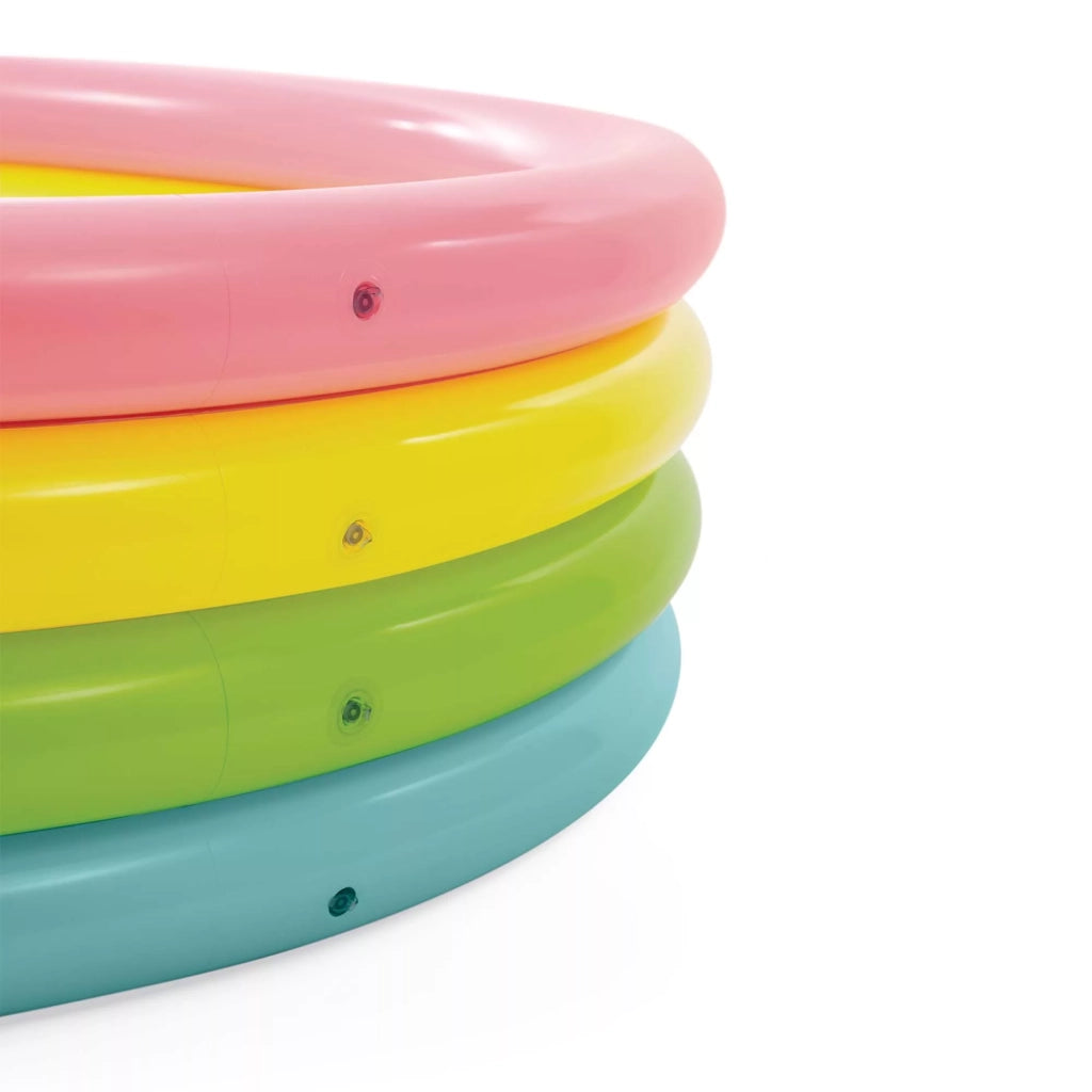 Piscina Gonfiabile Ø Intex Arcobaleno 168 x 46 cm