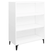 Credenza | Madia | Buffet da pranzo | Armadio da pranzo Bianca 69,5x32,5x90 cm in Legno Multistrato