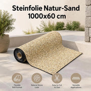 Stone Foil Natural Sand 1000x60 Cm