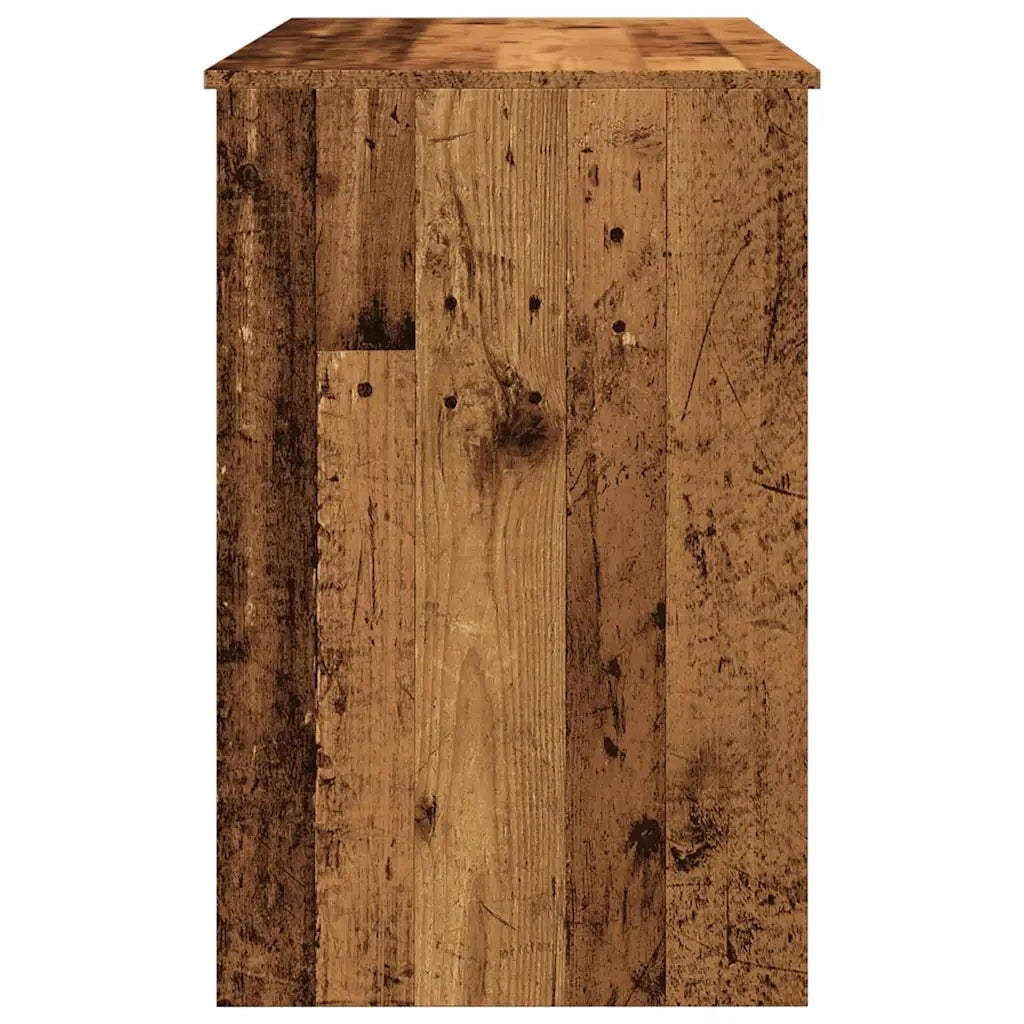 vidaXL Scrivania Legno Antico 100x50x76 cm in Legno Multistrato