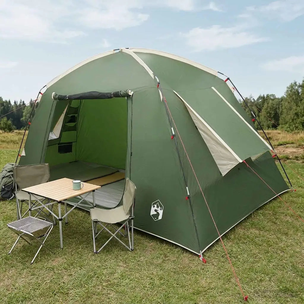 Tenda Capanna con tetto Verde 300 x 210 x 156 cm Poliestere 42028510