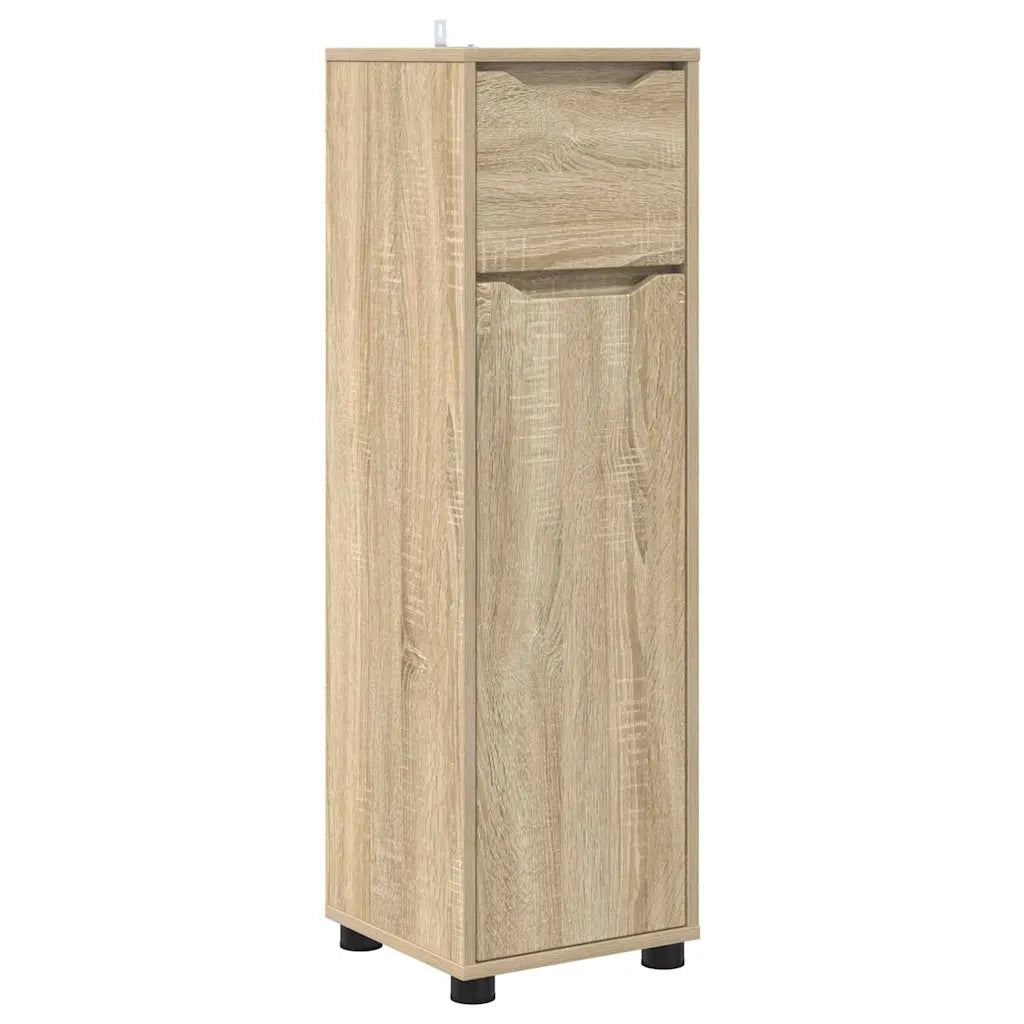 Mobile da Bagno con cassetto Rovere Sonoma 30,5 x 30 x 101 cm