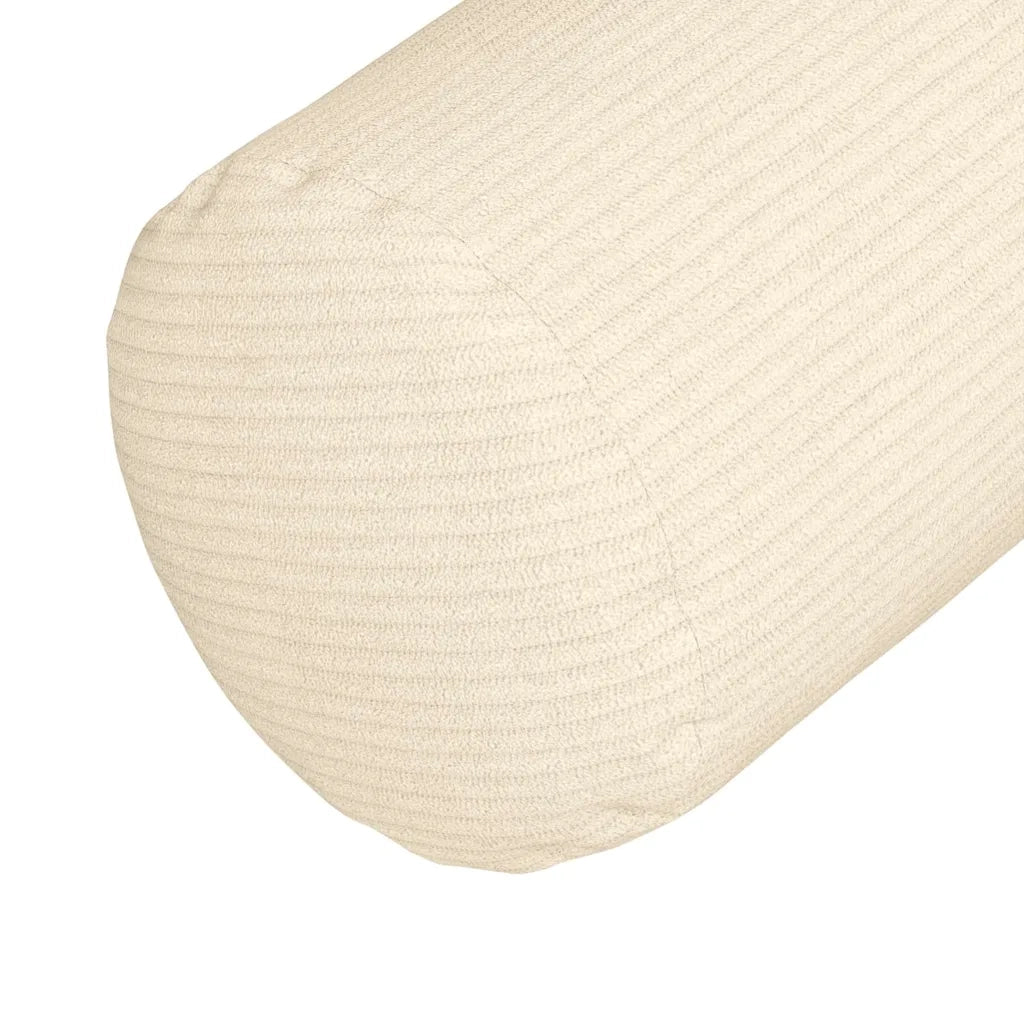 Cuscini a rullo 2 pcs Crema Ø 25 x 70 cm Tessuto in Cords 42014348