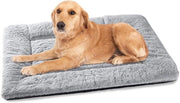 Letto Plush per Cani e Gatti, Materasso Morbido e Caldo per Cani di Medie Dimensioni XL 44 x 28 Pollici Grigio