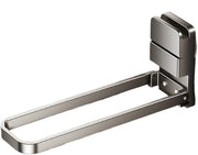 Unico accessorio per asciugamano, robusto, pieghevole, senza perforazione, design moderno e elegante, facile da installare.