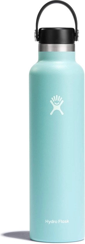 Fiasco da 709 ml (24 oz) isolato in vacuo con coperchio ermetico in acciaio inox Fiasco sportivo con coperchio chiuso a gas Termos da 709 ml Lavabile in lavastoviglie Apertura standard Resistenze a umidità