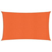 Vela ombreggiante/ombrellone 160 g/m² HDPE 2 x 5 m arancione 02_0009238