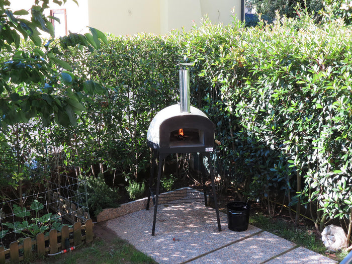 Forno a Legna da Esterno Cottura Diretta in Refrattario Zio Ciro Subito Cotto 60