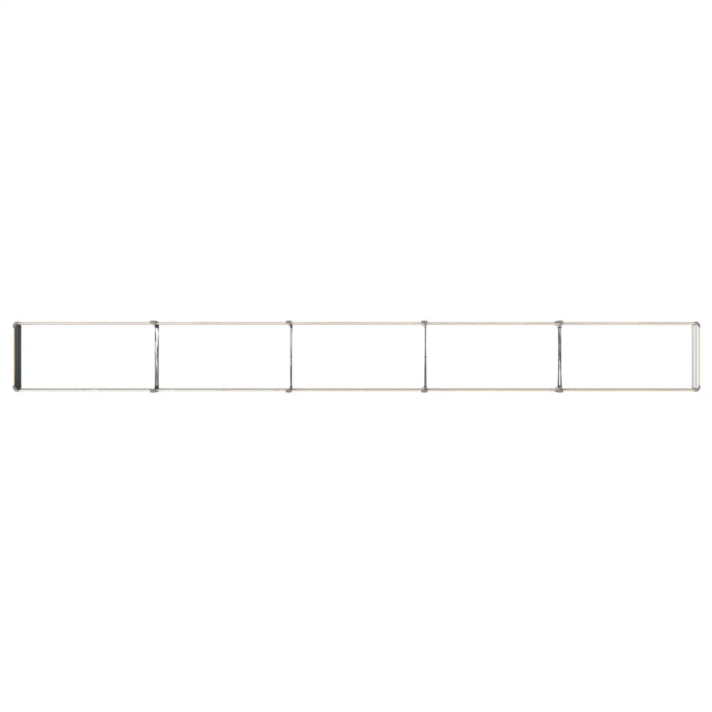 Letto rialzato da giardino Marrone legno 400 x 40 x 24 cm 8006350