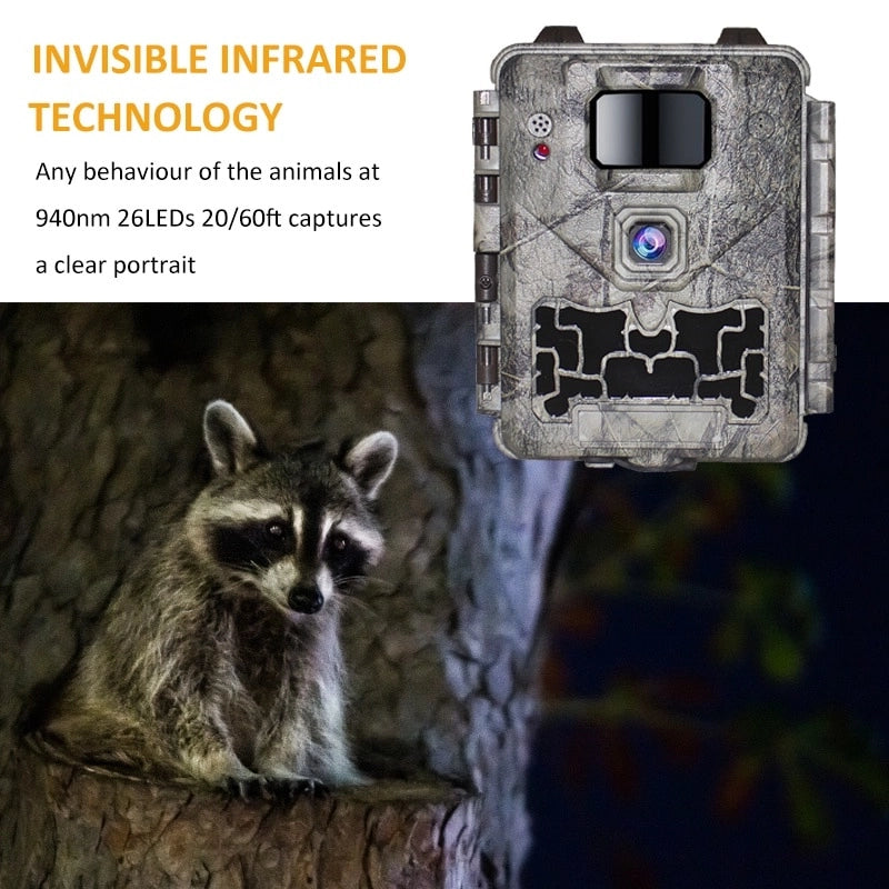 Fototrappola KEEPGUARD per esterni full HD 1080p con sensore PIR