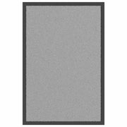 Zerbino antiscivolo resistente per uso interno ed esterno 40 x 60 cm in polipropilene grigio 02_0058180