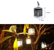 Lanterna solare, luce esterna, candela con conchiglia, lampada decorativa per giardino con clip, impermeabile, IP44, modello 4