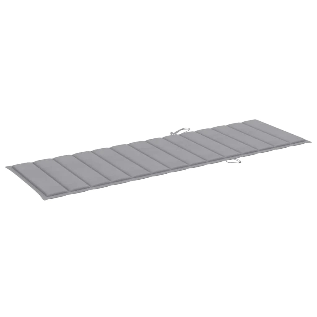 Lettino prendisole sedia a sdraio lettino prendisole letto da giardino mobili da esterno per patio con cuscino legno massello di acacia 02_0012406