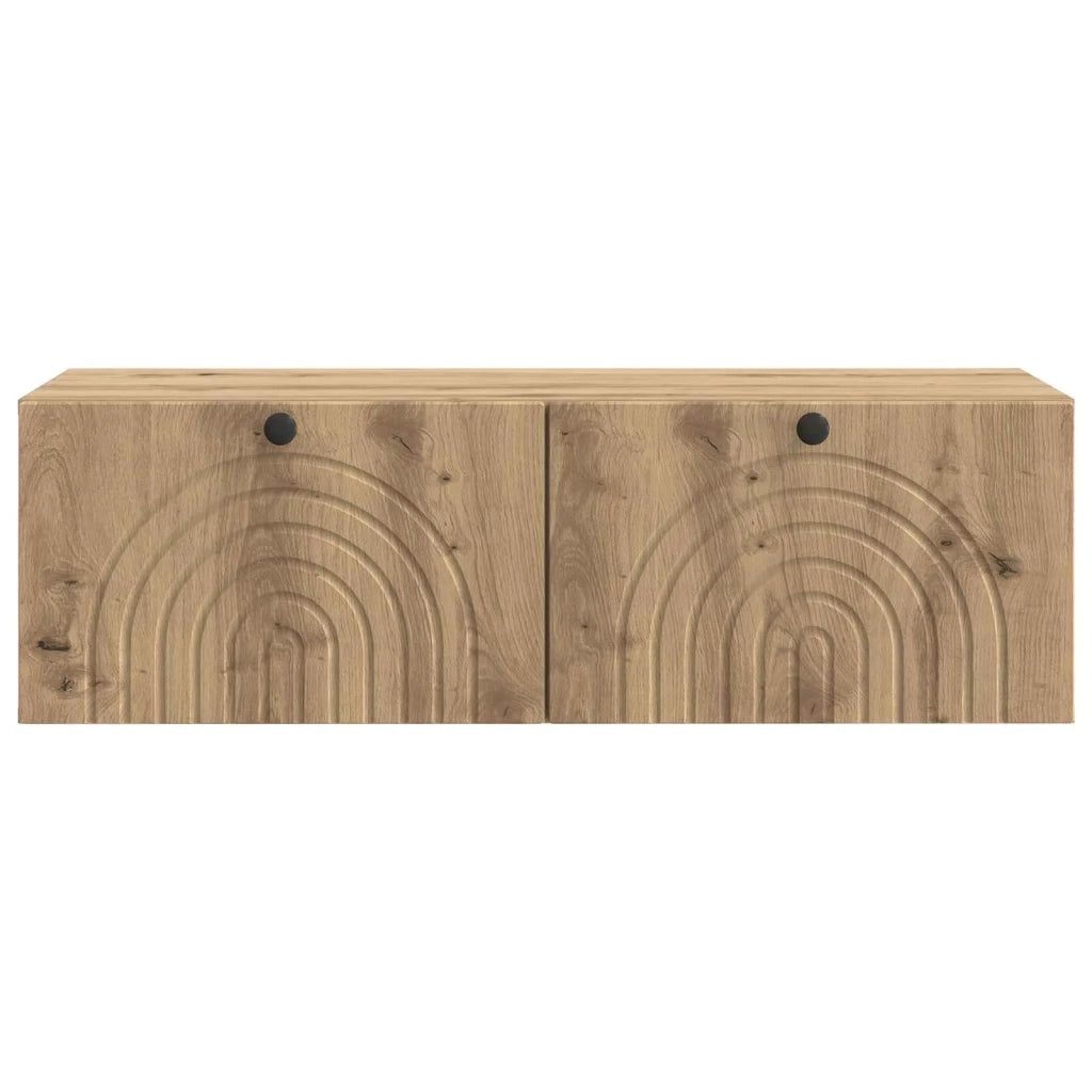 Mobile Porta TV da Muro Rovere Artigianale 99 x 41 x 30 cm