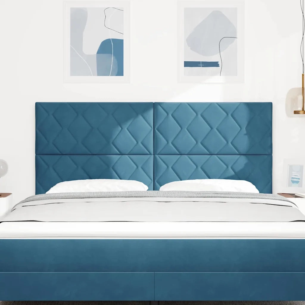 Testiera Blu Scuro 180 cm Velluto 3337949