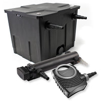 Set Filtro a 1 camera laghetto 12000l con Chiarificatore UVC 36W 3ª serie Pompa NEO10000 80W