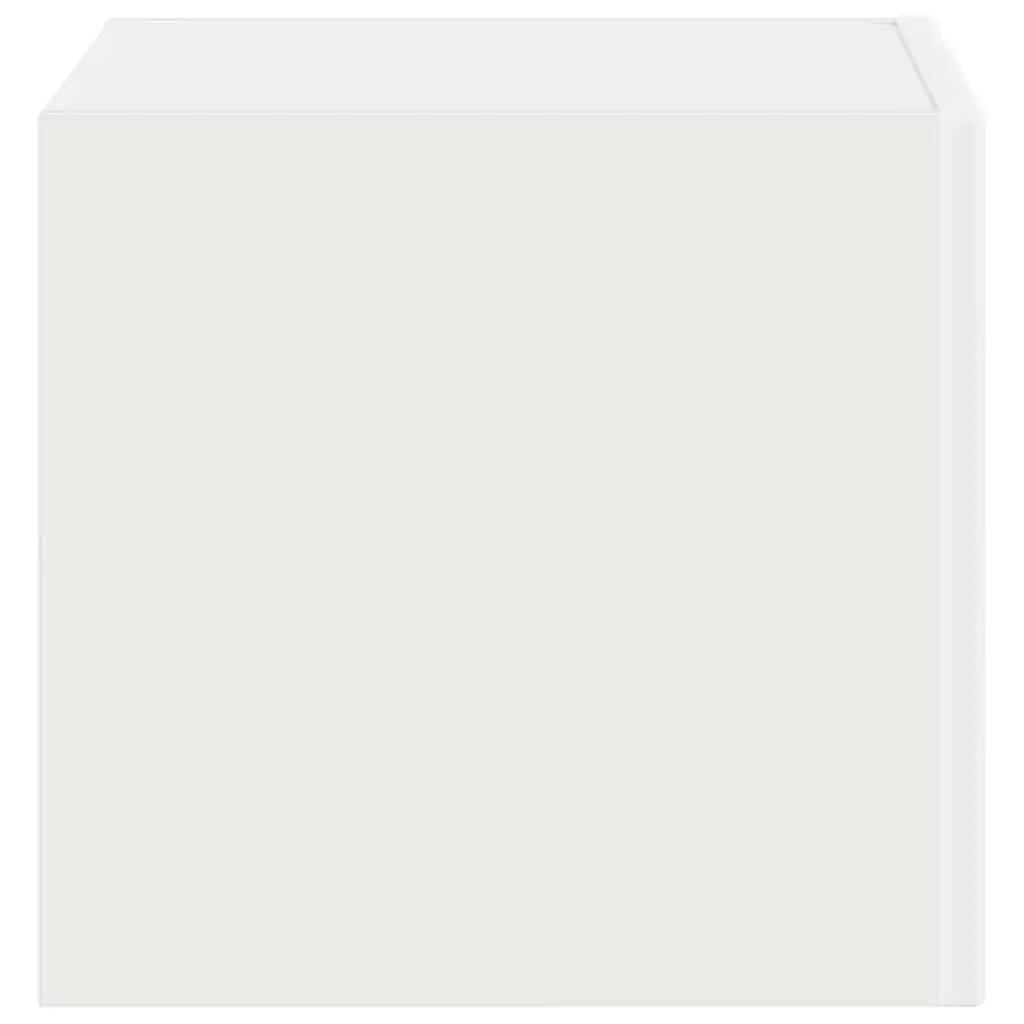 Mobile TV da parete Bianco 39 x 31 x 29,5 cm Legno multistrato