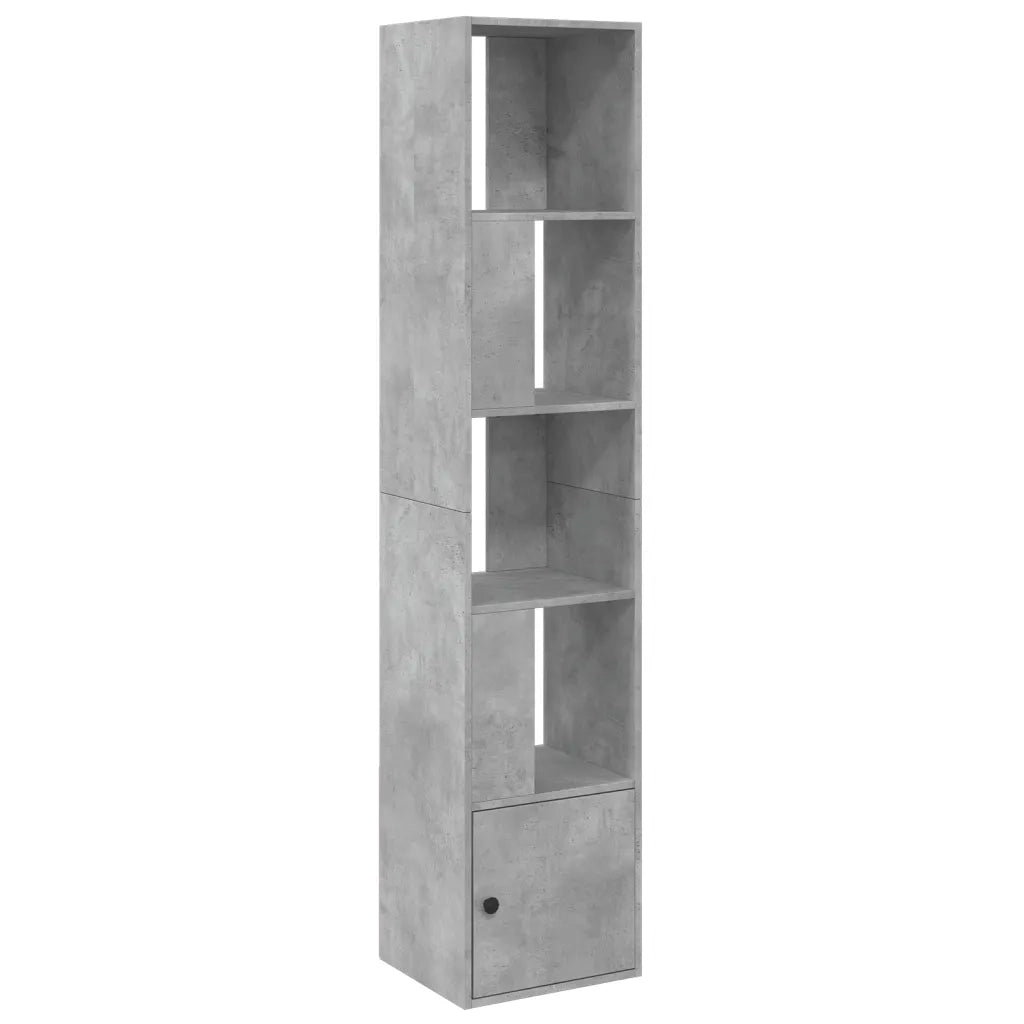 Libreria Grigio Cemento 40x36x189 cm in Legno Multistrato 848244