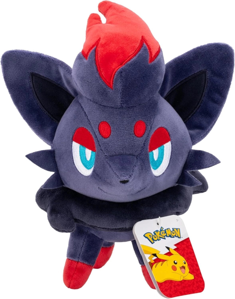 Pokemon Peluche Zorua, 20 cm,Jazwares,Eta 2+