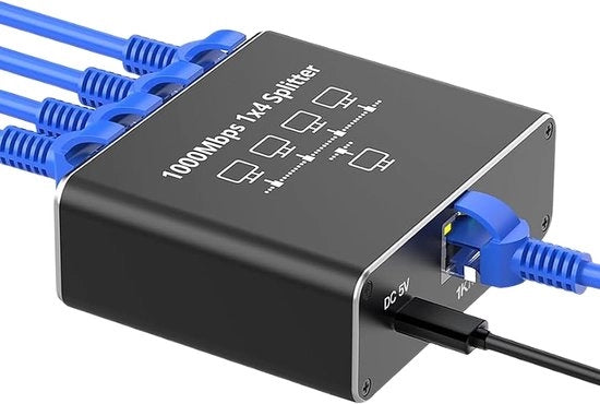 Divisore di Rete per Internet - Switch di Rete - Divisore di Ethernet - Divisore di Rete per Internet