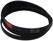 Vario Riem di Accoppiamento per Lavatrici - Accoppiatore 8 Gomme - Rimpiazzo del Raccordo - Adatto per Lavatrici Domestici - Sostenibile e Flessibile - Lunghezza 1258mm