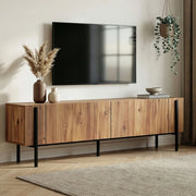 Noga, Mobile Porta tv 2 Ante, 180x30x45h cm Marrone Quercia