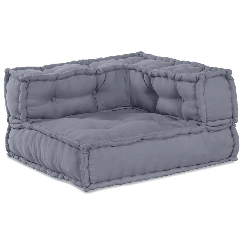 Unit¨¤ di Divano Modulare Grigio 70 x 70 x 56 cm Tessuto CFW4292517