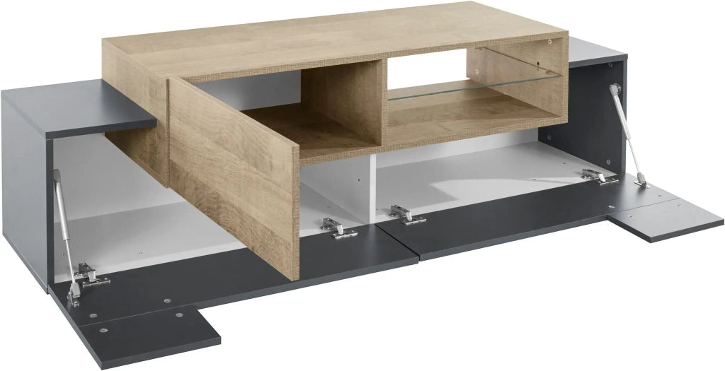 Mobile per TV New Coro L 160 x H 51 x P 45 cm rovere