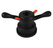 Strumento di equilibratura pneumatico con vite rapida - Attrezzo di cambio gomme - Manicotto di pressione - Materiale di alta qualità in plastica - Diametro interno 38 mm - Diametro di passaggio 3/4 mm - Strumento di equilibratura