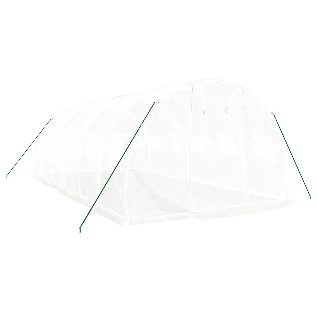 Serra con Telaio in Acciaio Bianco 18 mÂ² 6x3x2 mcod mxl 76773