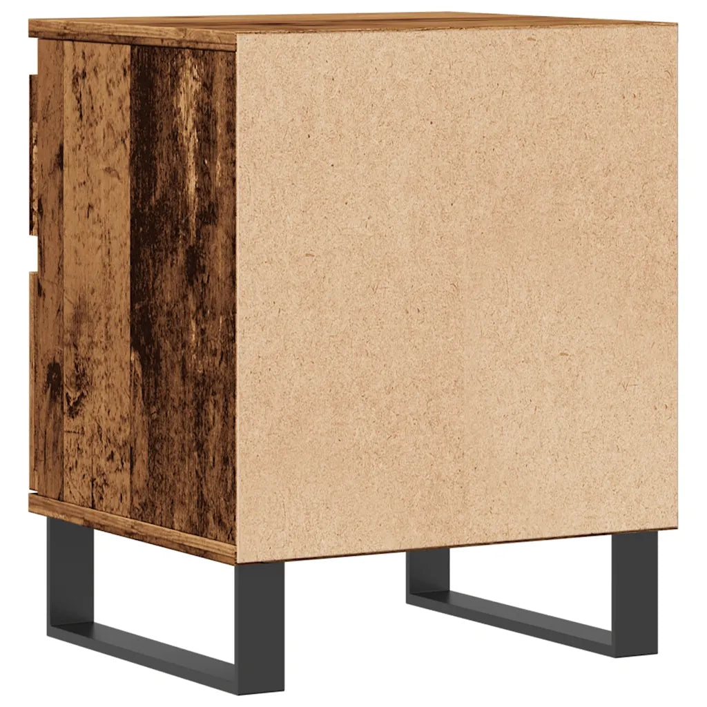 Comodino Legno Antico 40x35x50 cm in Legno Multistrato