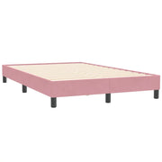 Letto matrimoniale | Letto per adulti | Giroletto senza Materasso Rosa 120x210 cm Velluto