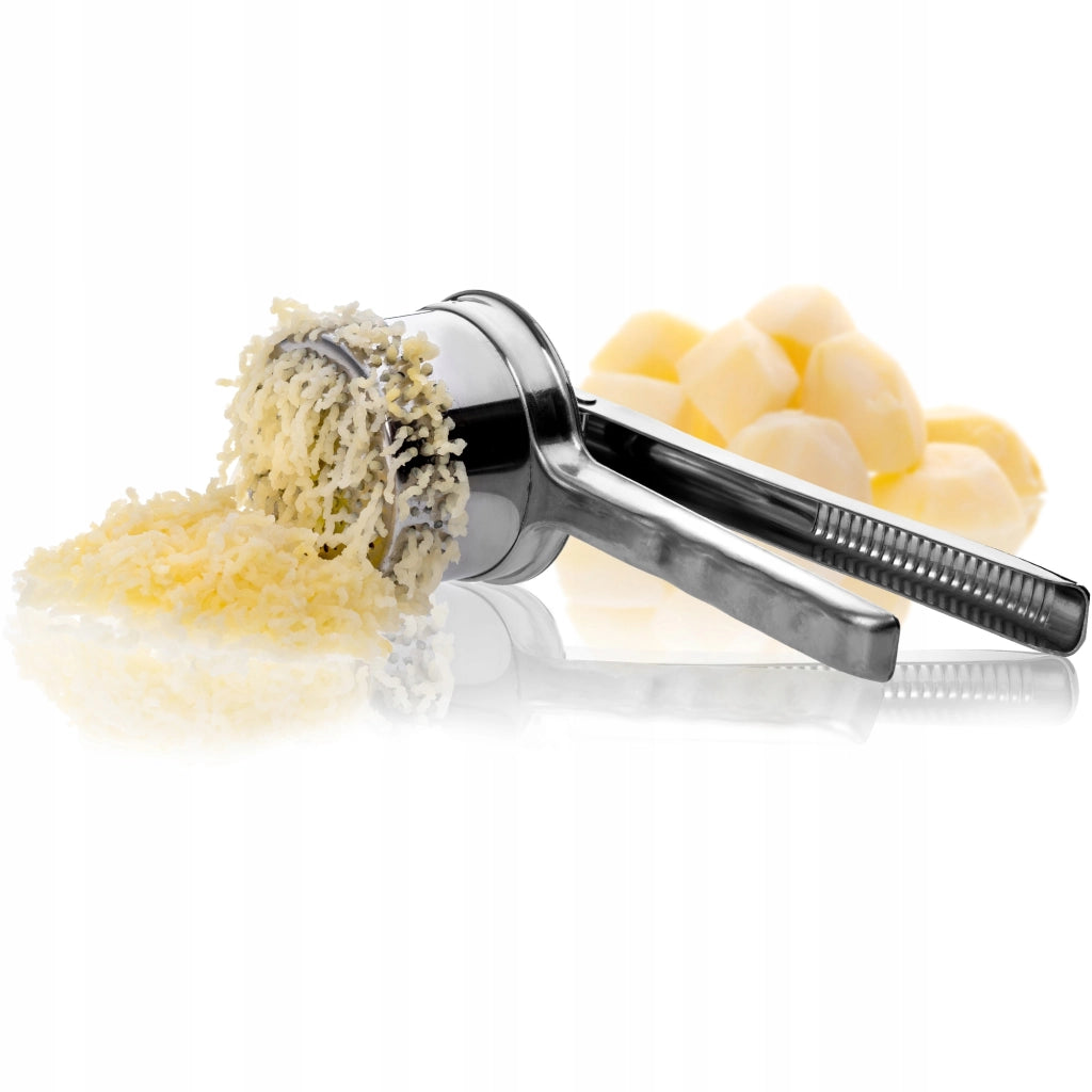 Spremiagrumi manuale KADAX per succhi di frutta e vino, in acciaio inox.