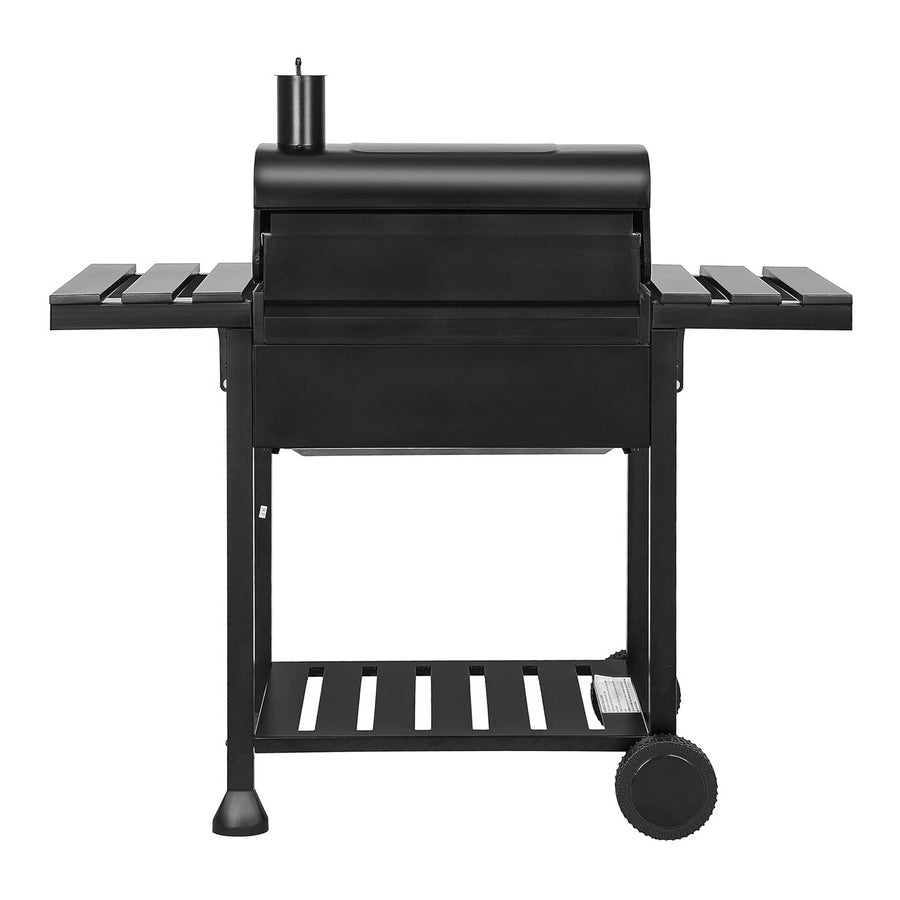 Barbecue a Carbonella con rotelle, apribottiglie e termostato integrato