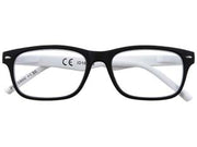 OCCHIALE LETTURA MONTATURA POLICARBONATO NERO/BIANCO B3  diottrie +1,0  31ZB3WHI100    ZIPPO