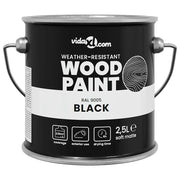 Vernice per legno Nero 2,5 L Stampa da parete CFW4900695