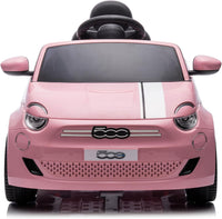 Macchina Elettrica per Bambini Licenza Ufficiale Fiat 500 Small 10,8V 3,1Ah Rosa