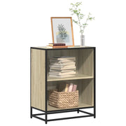 Libreria-Scaffale per Libri-Mobile di Stoccaggio Rovere Sonoma 60x35x76 cm in Legno Multistrato