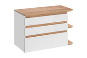 Mobile sottolavabo 90 cm 3 Szuflady Platinum 94 x 64 x 50 cm