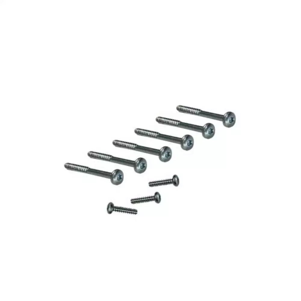 set 9PZ VITI MONTAGGIO SCOCCHE ASPIRAPOLVERE FOLLETTO VK140 VK150 VORWERK - Vorwerk Compatibili
