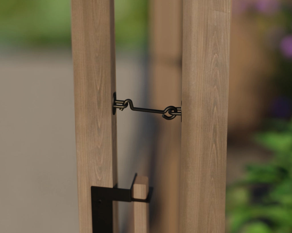 Doppio Strato Serra Da Giardino in Policarbonato  500.5X237.5X261 cm - Legno di cedro
