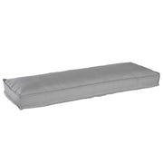 Cuscino Grigio 120 x 40 x 8 cm Tessuto Oxford 42001639