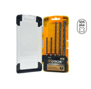 KIT ASSORTIMENTO DI 5 PUNTE PER TRAPANO SDS PLUS DA 5-6-8-10 MM PER CEMENTO