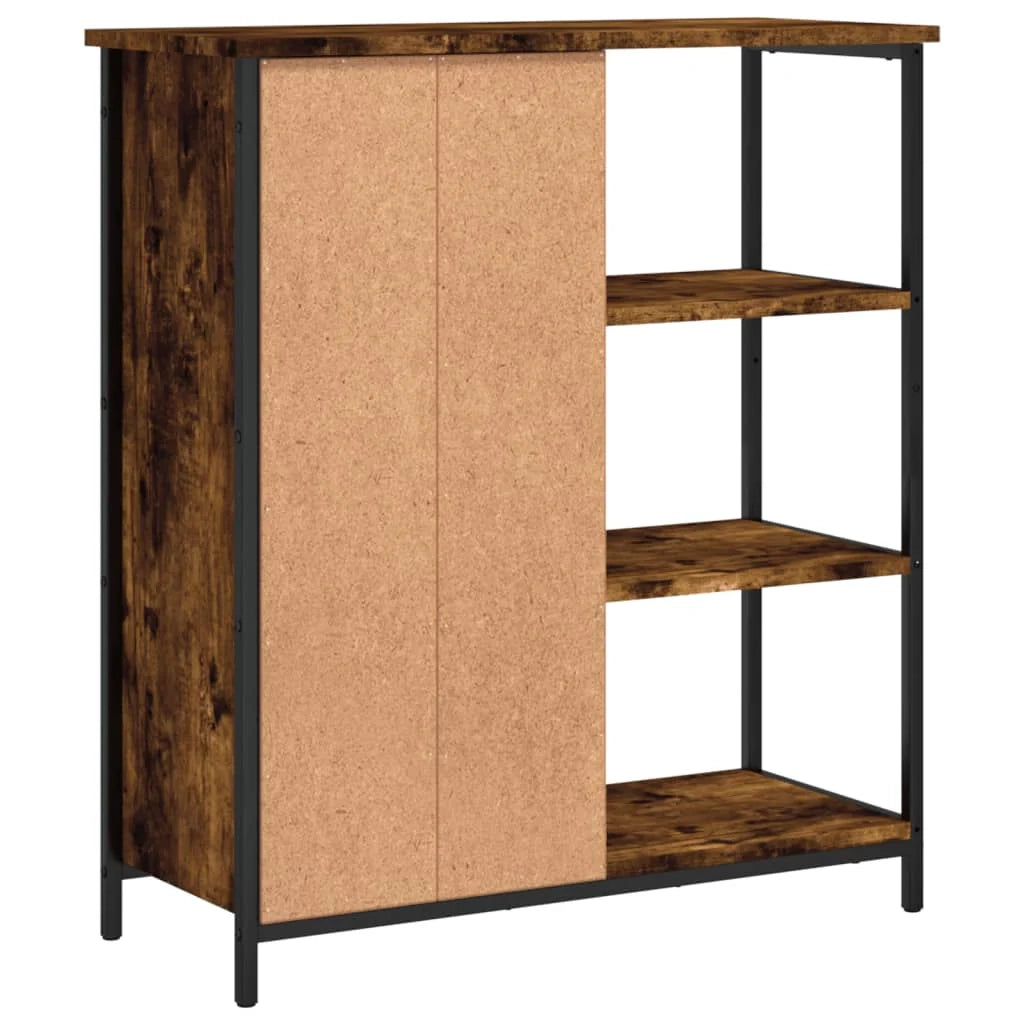 Buffet credenza cassettiera armadio mobile contenitore organizer per cucina soggiorno salotto 70 x 30 x 80 cm legno ingegnerizzato marrone 02_0031084